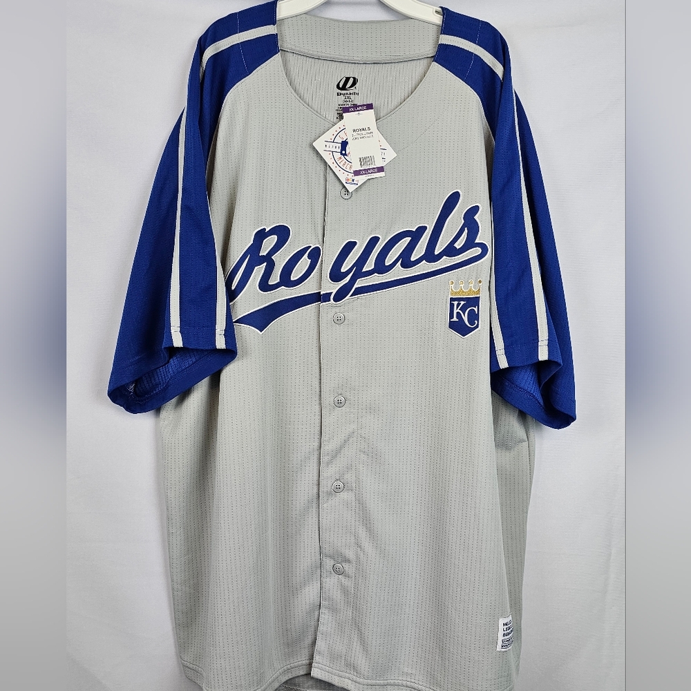 Dynasty Royals Button Down Jersey New With Tags